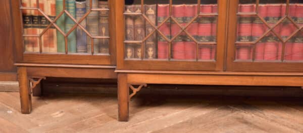 Mahogany Chinese Chippendale Style Bookcase/ Display Cabinet SAI2644 - Image 3