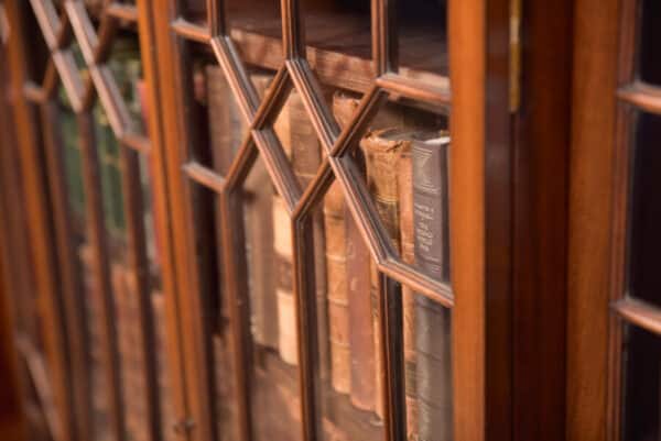 Mahogany Chinese Chippendale Style Bookcase/ Display Cabinet SAI2644 - Image 10