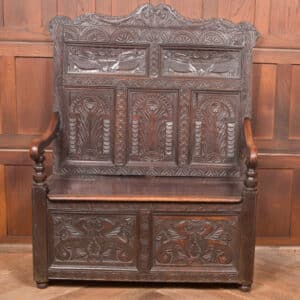 18th Century Oak Monk Bench SAI2645 Antique Furniture