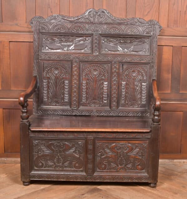 18th Century Oak Monk Bench SAI2645 Antique Furniture 3