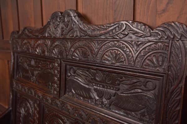 18th Century Oak Monk Bench SAI2645 Antique Furniture 4