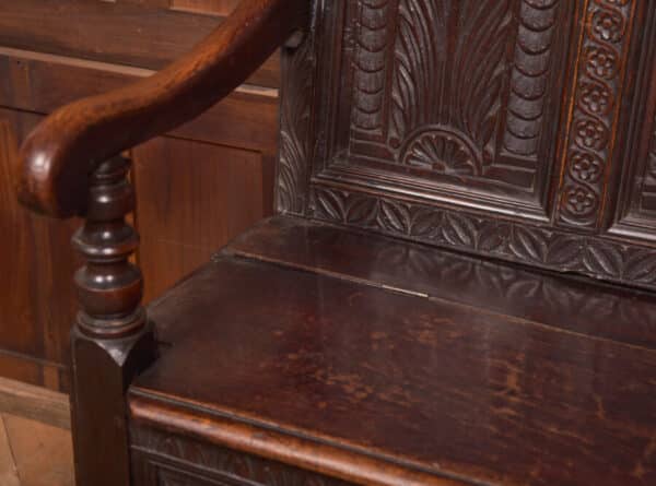 18th Century Oak Monk Bench SAI2645 - Image 8