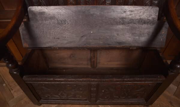 18th Century Oak Monk Bench SAI2645 Antique Furniture 8