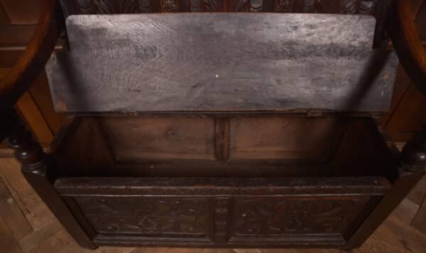 18th Century Oak Monk Bench SAI2645 - Image 6