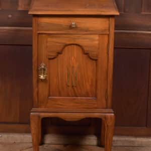 Art Nouveau Walnut Bedside Cabinet / Pot Cupboard SAI2646 Antique Cupboards