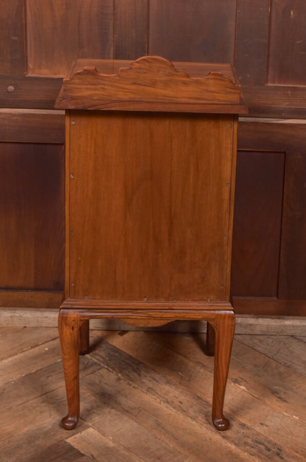 Art Nouveau Walnut Bedside Cabinet / Pot Cupboard SAI2646 Antique Cupboards 11