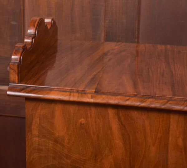 Art Nouveau Walnut Bedside Cabinet / Pot Cupboard SAI2646 - Image 7