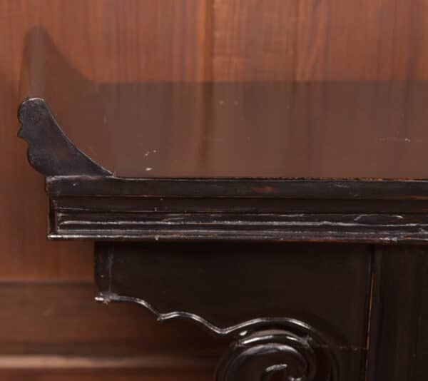 Black Lacquer Chinese Console Table SAI2647 - Image 3