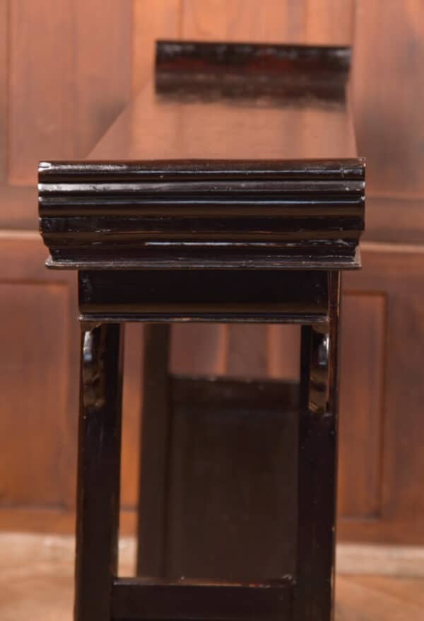 Black Lacquer Chinese Console Table SAI2647 - Image 12