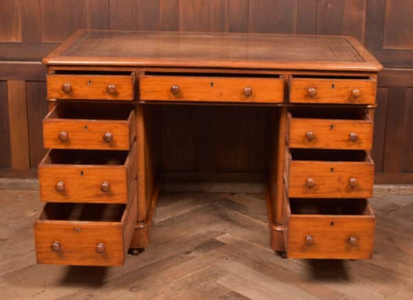 Victorian Knee Hole Writing Desk SAI2648 - Image 9