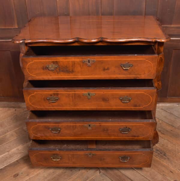 Dutch Walnut Chest Of Drawers SAI2376 Antique Draws 5