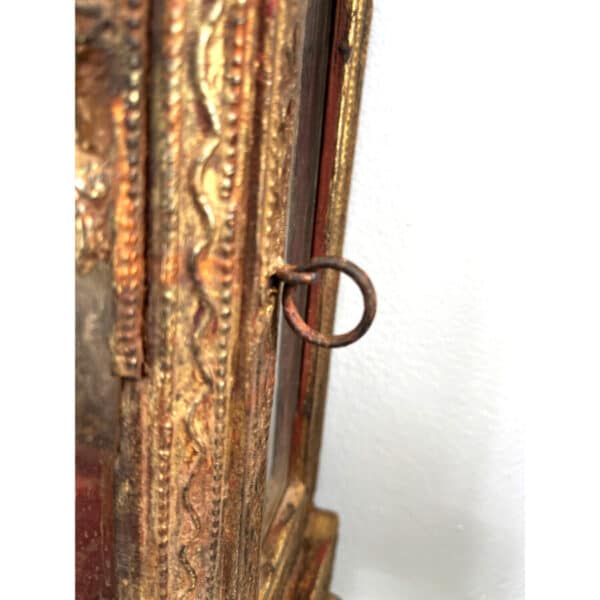 BM010 BURMESE BUDDHA ALTAR CABINET WITH GOLD LEAF - Image 7