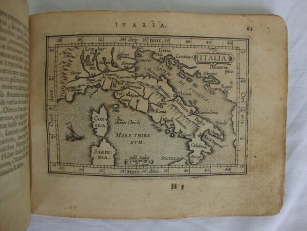 Maritime ATLAS 1595 (Ortelius Abraham-Michael Coignet Antique Art 7