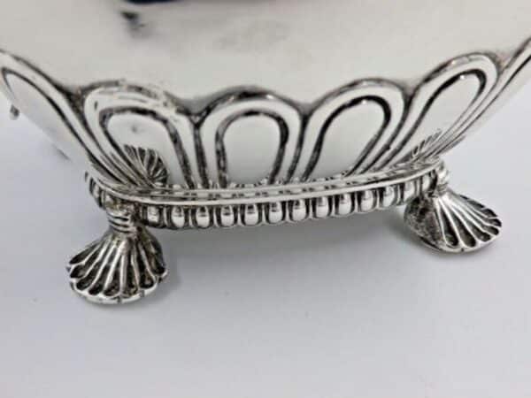 Georgian 1814 Antique Solid Sterling Silver Cream Milk Jug Creamer - Image 3