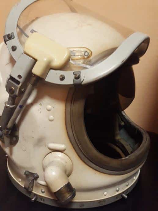 Orginal Cosmonaut Helmet Valery Polyakov-Extremly Rare Colectors items !!! BAJKONUR ( gift )… Antique Collectibles 8