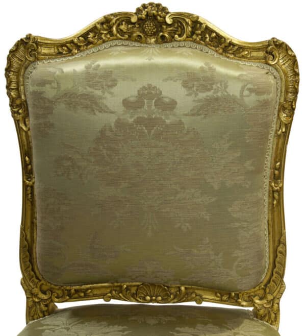 Late 19th Century French giltwood side chairs - Image 5