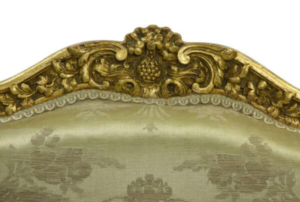 Late 19th Century French giltwood side chairs - Image 4