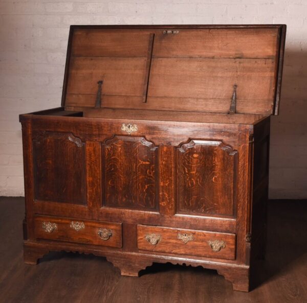Georgian Oak Mule Chest / Blanket Box SAI1146 - Image 17