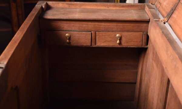 Georgian Oak Mule Chest / Blanket Box SAI1146 - Image 15