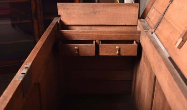 Georgian Oak Mule Chest / Blanket Box SAI1146 - Image 14