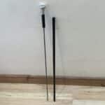 Gentlemanâs walking stick sword stick with silver handle Miscellaneous