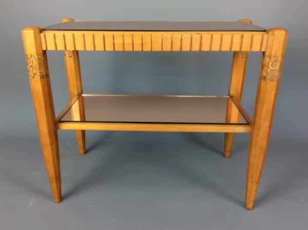Art Deco Mirror Top Occasional / Coffee Table - Image 2