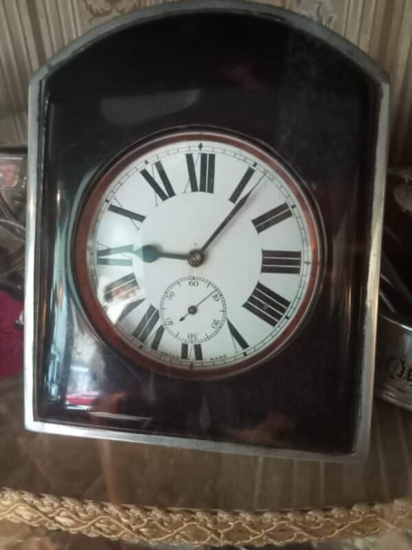 Silver and tortoiseshell with Galleith pocket watch