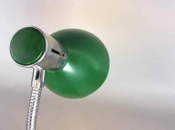 Mid Century Green Desk Lamp by Prova c1970’s Desk Lamp Antique Lighting 5