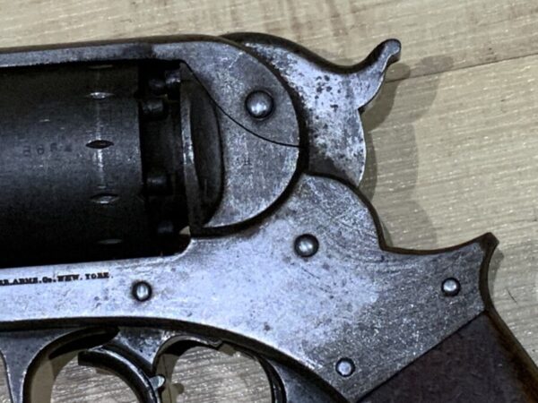 Starr revolver, double action Civil War .44 percussion Antique Guns 7