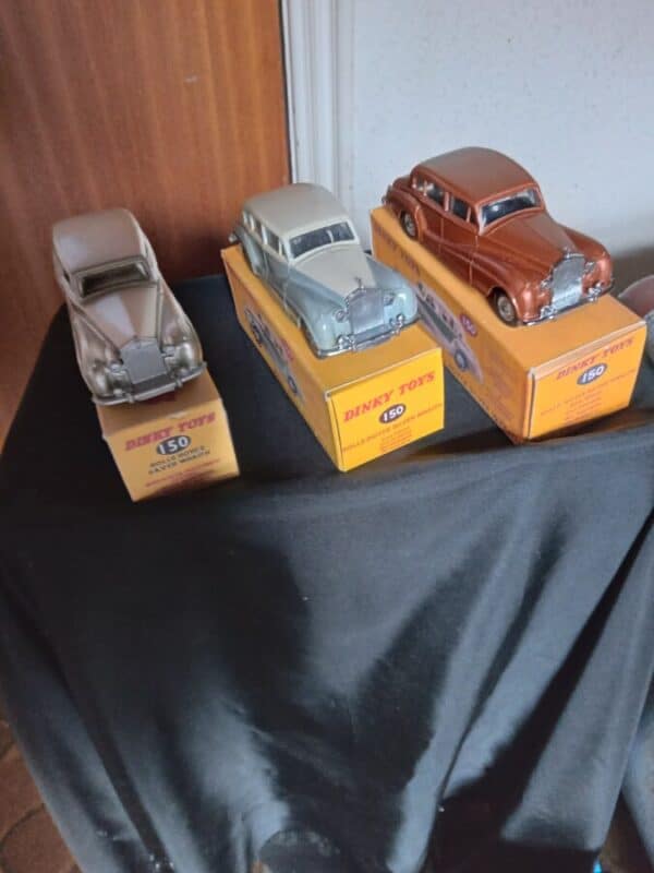 THREE DINKY TOYS (1950's) ROLLS ROYCE CARS - Image 2
