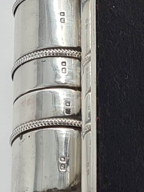 Art Deco Sterling Solid Silver Desk Day Month Date Calendar - Image 10