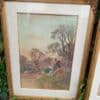 PAIR of BEAUTIFUL WATER COLOURS. GILDED FRAMED--SINGED & DATED 1909 - Image 2