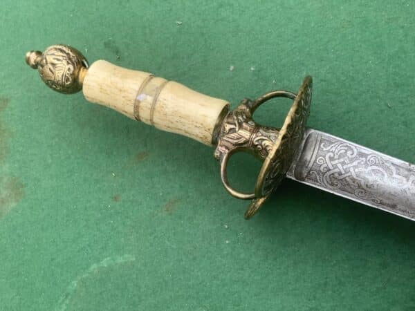 16th century Italian “ Assassin “ Dagger Antique Knives 4