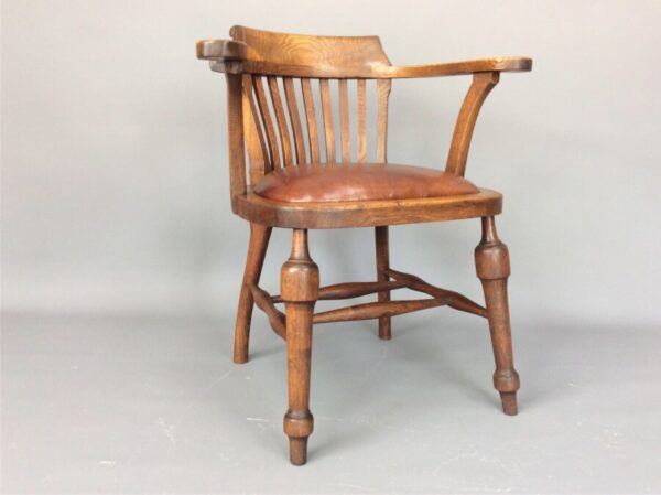 Air Ministry Captains Desk Chair - Image 3