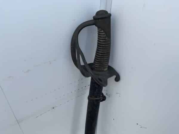 French Heavy Cavalry Sabre with Scabbard Georgian - Image 3