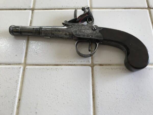 Queen Ann Belt pistol by Jackson of London Antique Guns 8