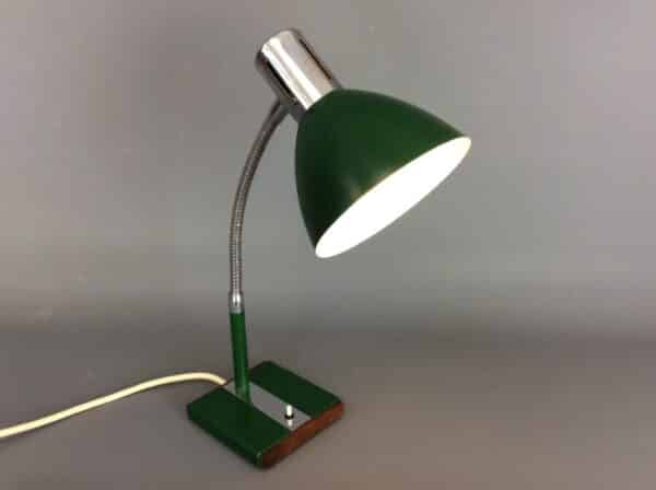 Mid Century Green Desk Lamp by Prova c1970’s Desk Lamp Antique Lighting 7