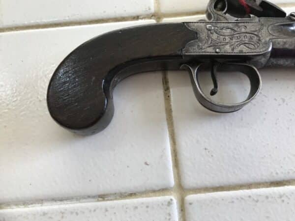 Queen Ann Belt pistol by Jackson of London Antique Guns 6