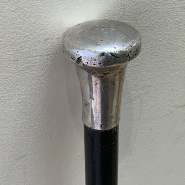 Gentleman’s walking stick sword stick with silver handle - Image 20