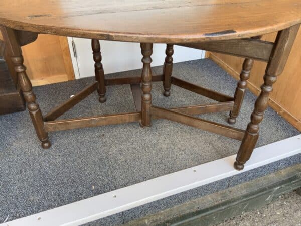 Credence table 1750’s oak peg jointed Antique Furniture 15