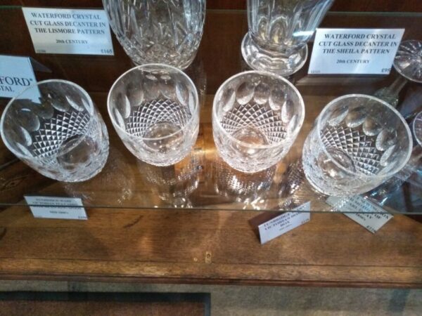 Waterford Crystal Colleen Tumblers waterford Antique Glassware 3