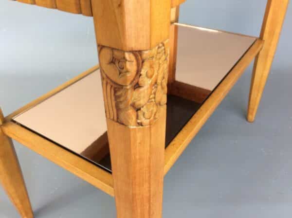 Art Deco Mirror Top Occasional / Coffee Table - Image 5