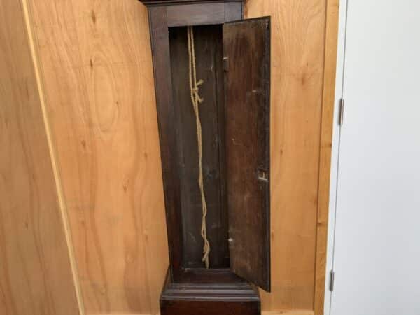 Long case 17th century 30 hr birdcage movement Granger of Sibson Antique Clocks 11