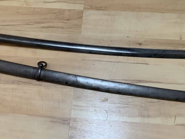 Sabre and scabbard British heavy Cavalry Crimea period Antique Swords 10