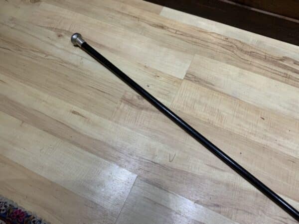 R.S.M 1920’s silver topped cane walking stick sword stick Miscellaneous 5