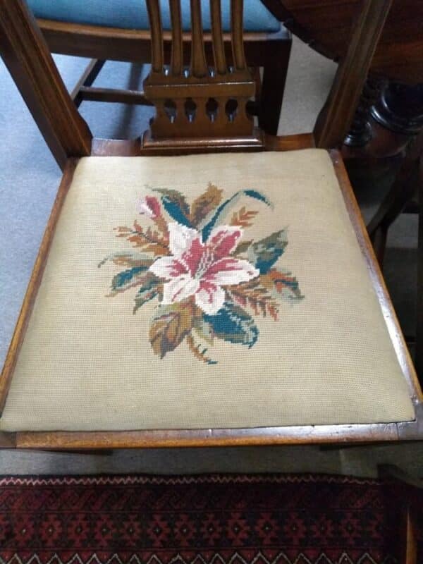 Six Hepplewhite Design Chairs - Image 7