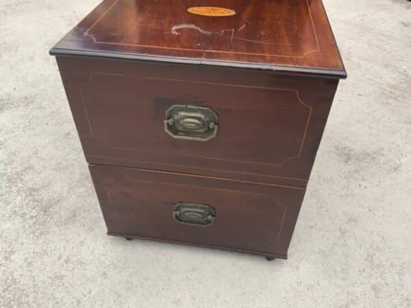Georgian Library/Bed/commode Steps - Image 2