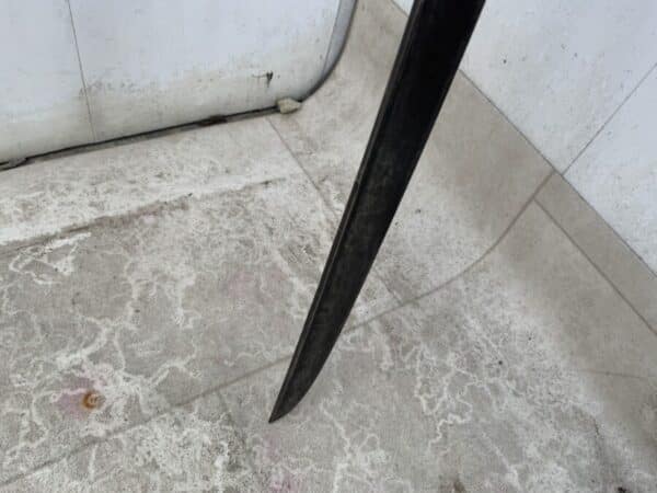 French Heavy Cavalry Sabre with Scabbard Georgian - Image 18