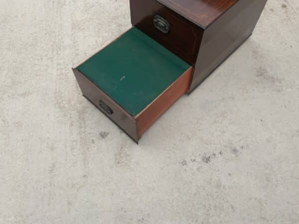 Georgian Library/Bed/commode Steps - Image 12