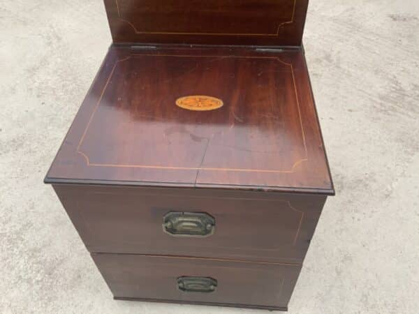 Georgian Library/Bed/commode Steps - Image 3